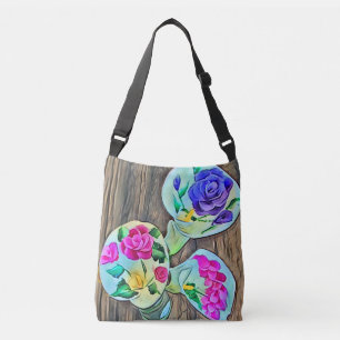 Bolsa Ajustável Happy Lilys Crossbody Bag
