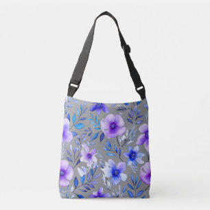 Bolsa Ajustável Harmonia Floral de Aquarela - Pat Botânico Sem Cos