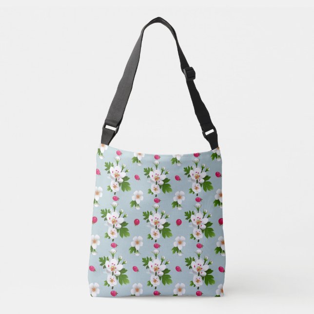 Bolsa Ajustável Hawthorn Flowers (Frente)