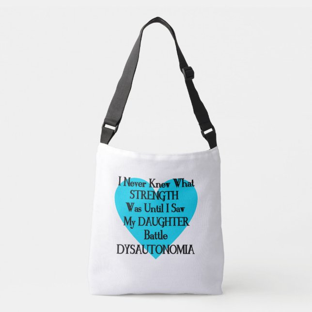 Bolsa Ajustável Heart/I nunca conheceu… a filha… Dysautonomia (Frente)