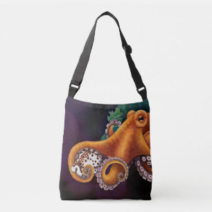 Bolsa Ajustável He'e (polvo) com Cowry