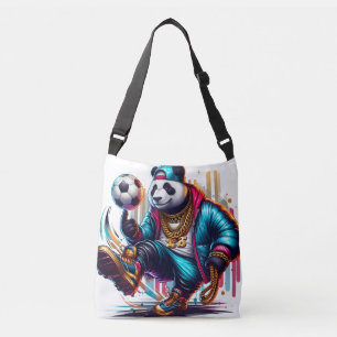 Bolsa Ajustável Hip Hop Panda Futebol de Verão Esportes