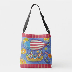 Bolsa Ajustável HISS N' FITZ CATOU 4 DE JULHO ZEPPELIN Funny