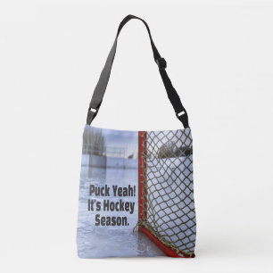 Bolsa Ajustável Hockey Season Ice Frio Engraçado Humor Puck