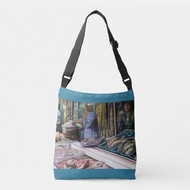 Bolsa Ajustável Homens do Deserto, Presentes do Mar, Jerusalém (Frente)