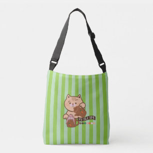 Bolsa Ajustável hora do chá de gato e coelho