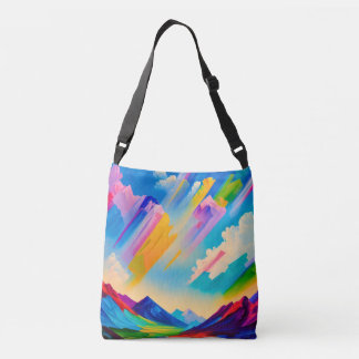 Bolsa Ajustável Horizontes de Paisagem de Sonho – Paisagem Abstrat