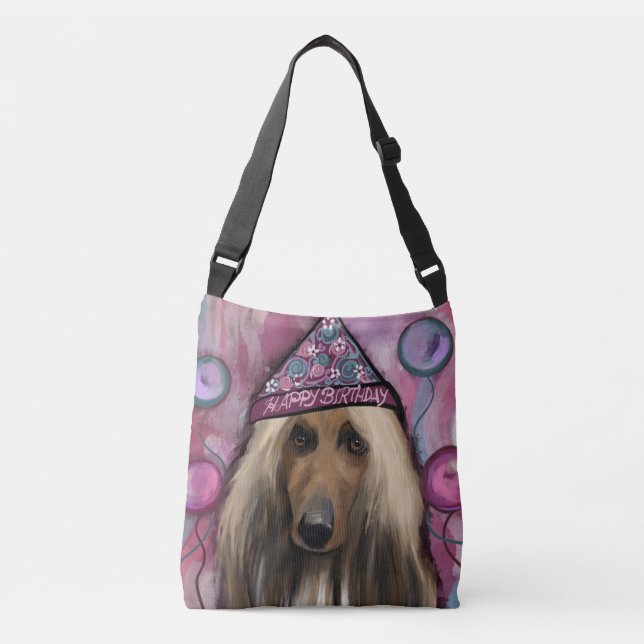 Bolsa Ajustável Hound Afegão (Frente)