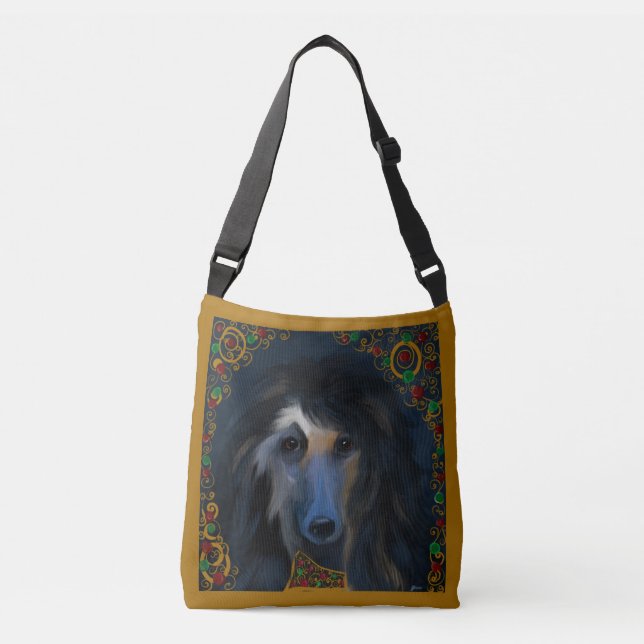 Bolsa Ajustável Hound Afegão (Frente)