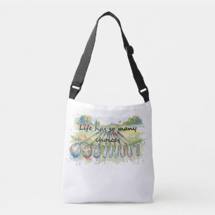 Bolsa Ajustável Humor Divertido Golfe Cotações Escolhas da Vida