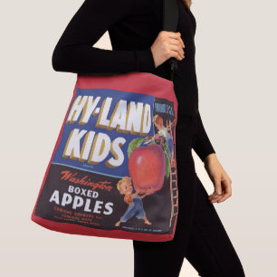 Bolsa Ajustável Hyland Kids 1950, impressão da etiqueta das Apple