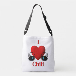 Bolsa Ajustável I Heart Chili