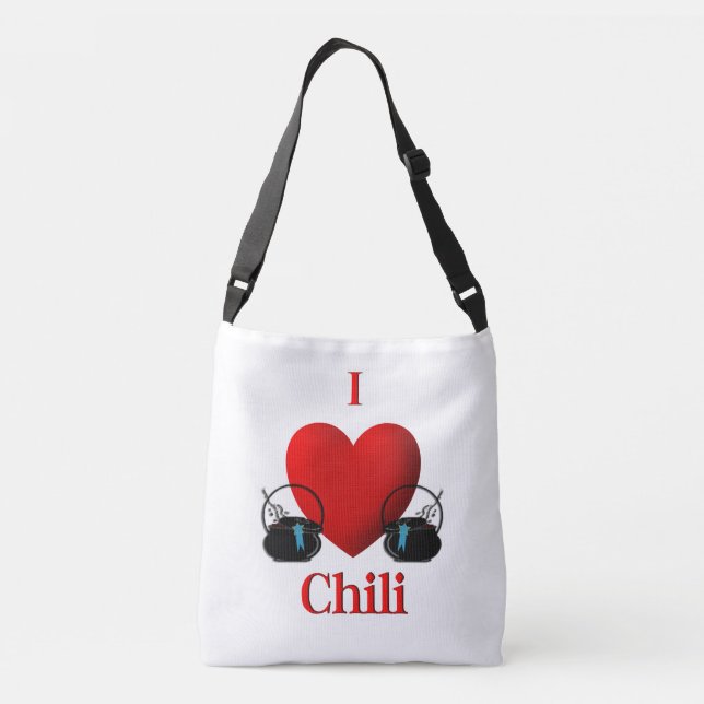 Bolsa Ajustável I Heart Chili (Verso)