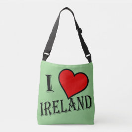 Bolsa Ajustável I Heart Ireland bk cbcnt