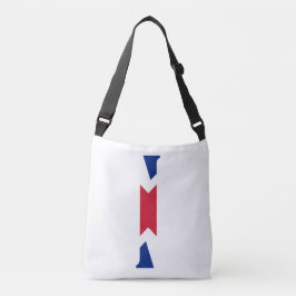 Bolsa Ajustável I Monograma sobreposto no Union Jack Flag bbbt