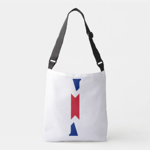 Bolsa Ajustável I Monograma sobreposto no Union Jack Flag bbbt