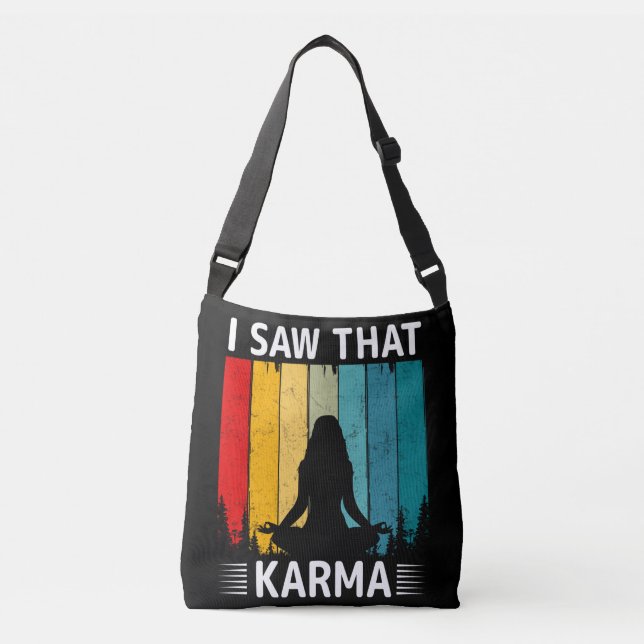 Bolsa Ajustável I Saw That Karma (Frente)