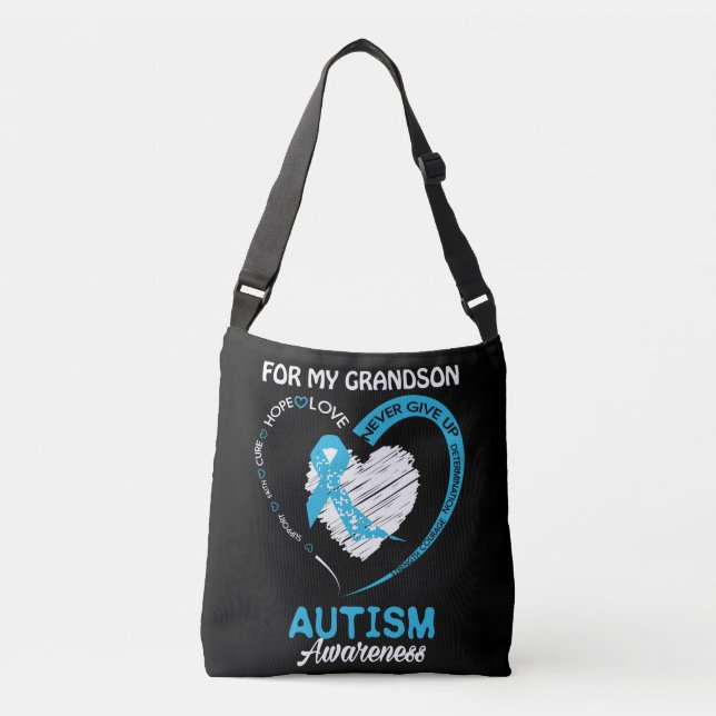 Bolsa Ajustável I Wear For My Grandson Autism (Frente)