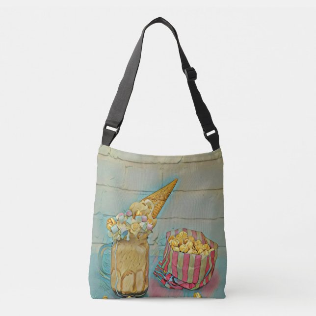 Bolsa Ajustável Ice cream lover gift (Frente)