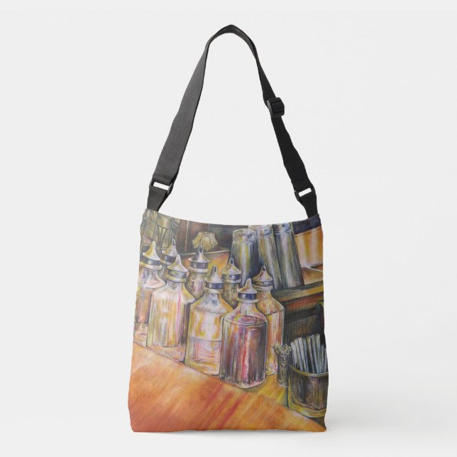 Bolsa Ajustável Ideografia da luz Ouro (Frente)
