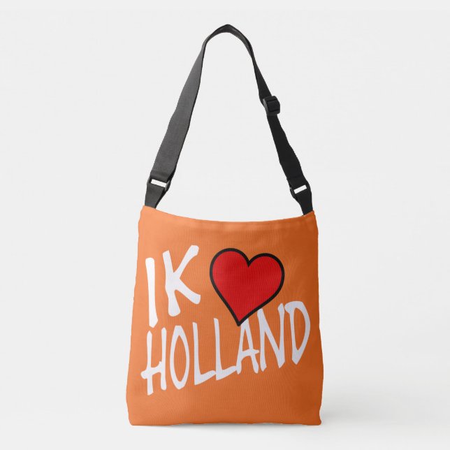 Bolsa Ajustável Ik Heart Holland won ou cbcnt (Frente)