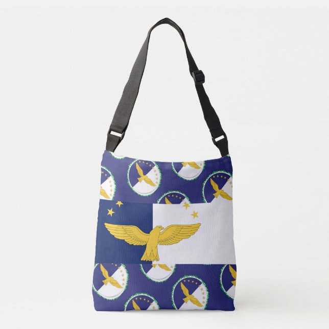 Bolsa Ajustável Ilhas dos Açores, Portugal (Frente)