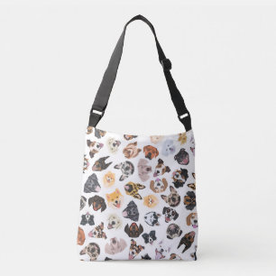 Bolsa Ajustável Ilustração alegre com cães