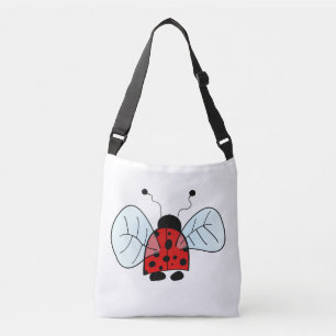 Bolsa Ajustável Ilustração de Joaninha Fofa