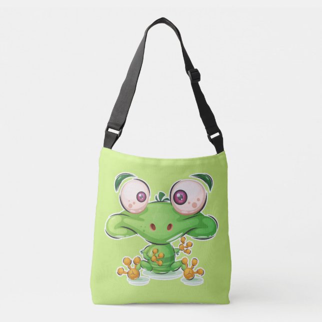Bolsa Ajustável Ilustração de Superlindagem de Froggie (Frente)