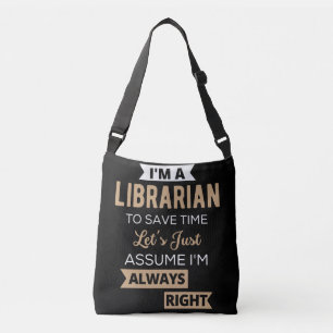 Bolsa Ajustável I'm A Librarian