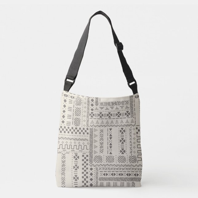 Bolsa Ajustável Impressão de Arte Lama Africana (Frente)