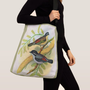 Bolsa Ajustável impressão de aves bonito