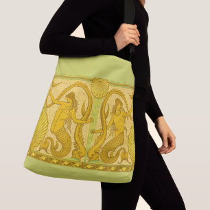 Bolsa Ajustável impressão de belas sereias