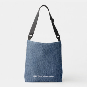 Bolsa Ajustável Impressão de Denim Personalizado