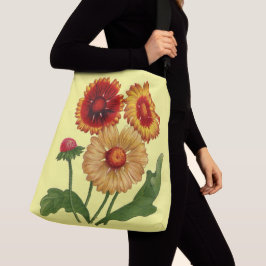 Bolsa Ajustável impressão de flores gaillardias