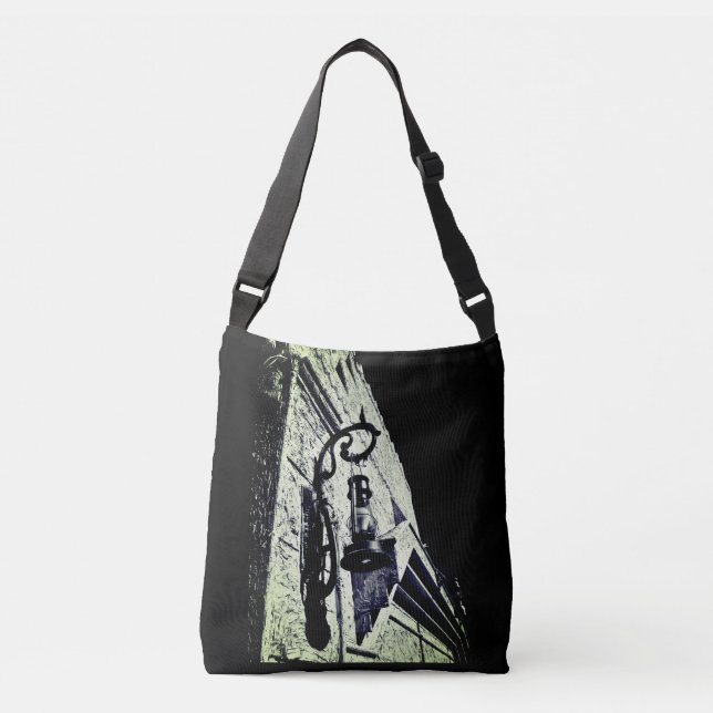 Bolsa Ajustável Impressão de metal com lâmpada antiga (Frente)