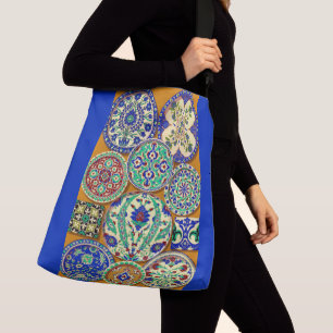 Bolsa Ajustável impressão de motivos persa cerca de 1890