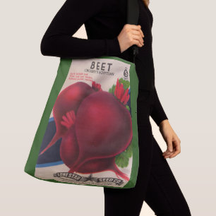 Bolsa Ajustável impressão de pacote de semente de beterraba 1950s