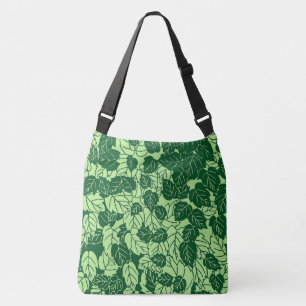 Bolsa Ajustável Impressão, esmeralda e verde limão japoneses da