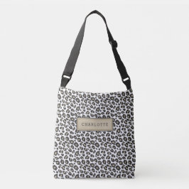 Bolsa Ajustável Impressão na moda Tan Leopard