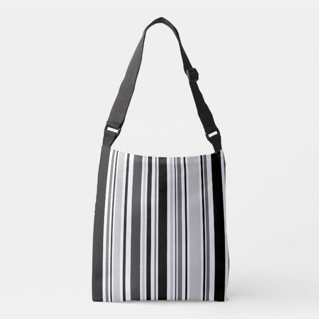 Bolsa Ajustável Impressão, preto branco, Cinzas, preto, branco, pr (Frente)