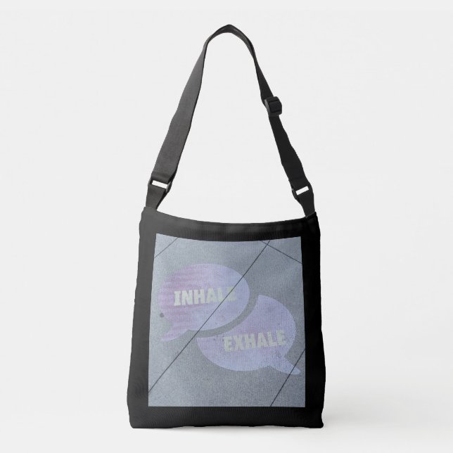 Bolsa Ajustável Inalar-Expire a sacola transversal do corpo (Frente)