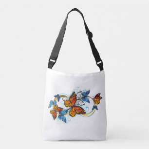 Bolsa Ajustável Infinidade de Borboletas Monarca