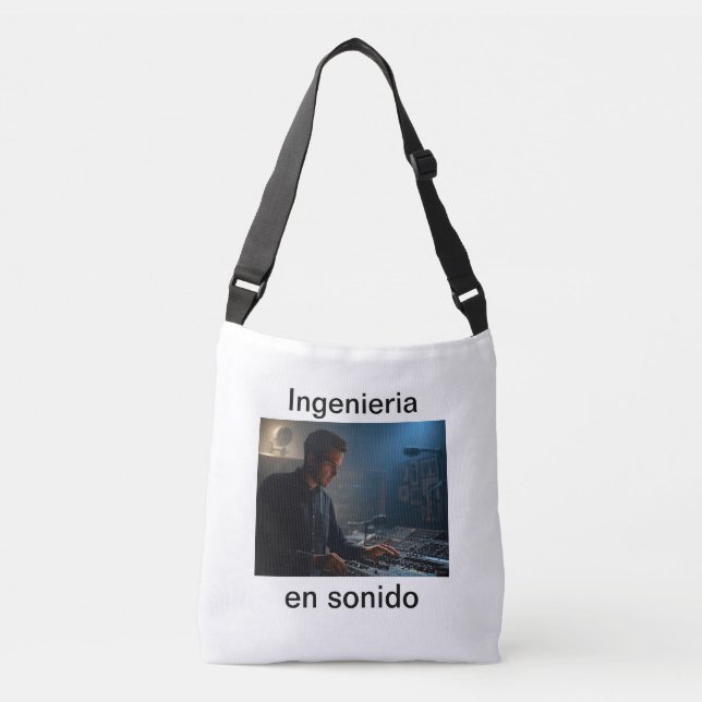 Bolsa Ajustável Ingenieria en sonido (Frente)