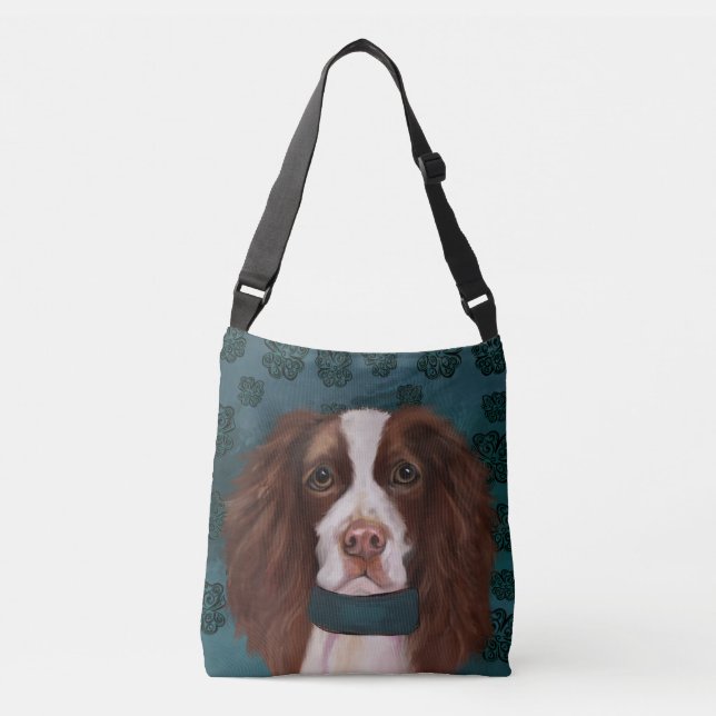 Bolsa Ajustável Inglês Springer Spaniel (Frente)