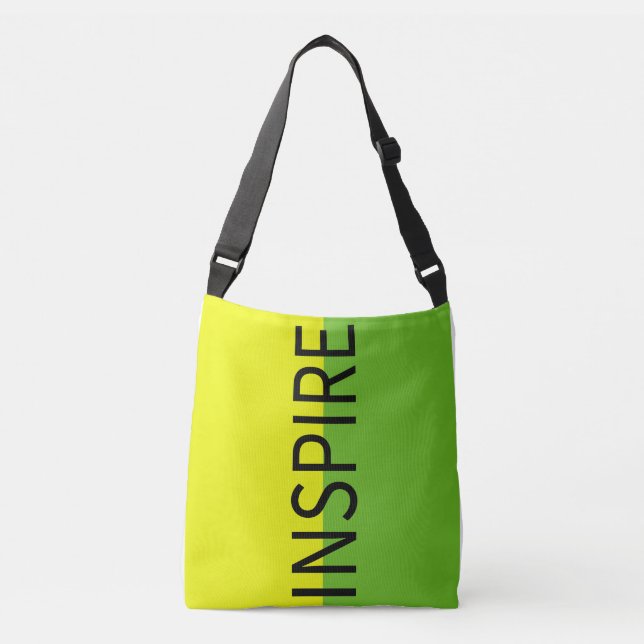 Bolsa Ajustável Inspire citações positivas (Frente)