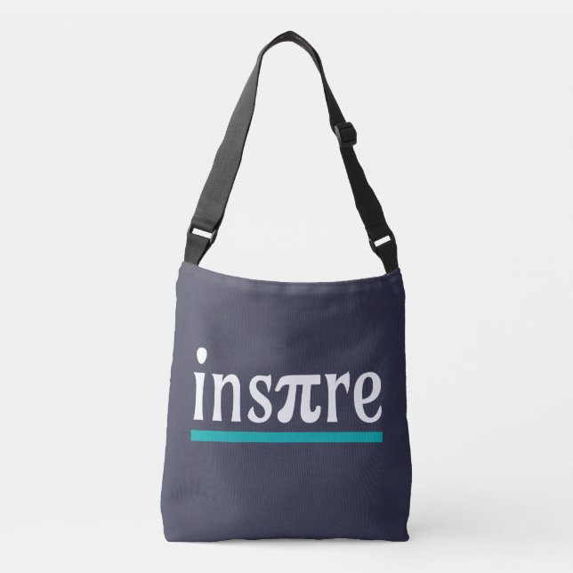 Bolsa Ajustável Inspire Math Pun Engraçado Inspiração (Frente)