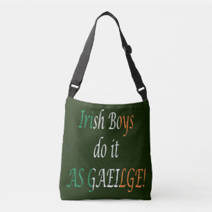 Bolsa Ajustável Irish Boys Fazem-No Como Gaeilge Cbcn