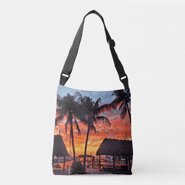 Bolsa Ajustável Islamorada, pôr do sol da Flórida (Frente)