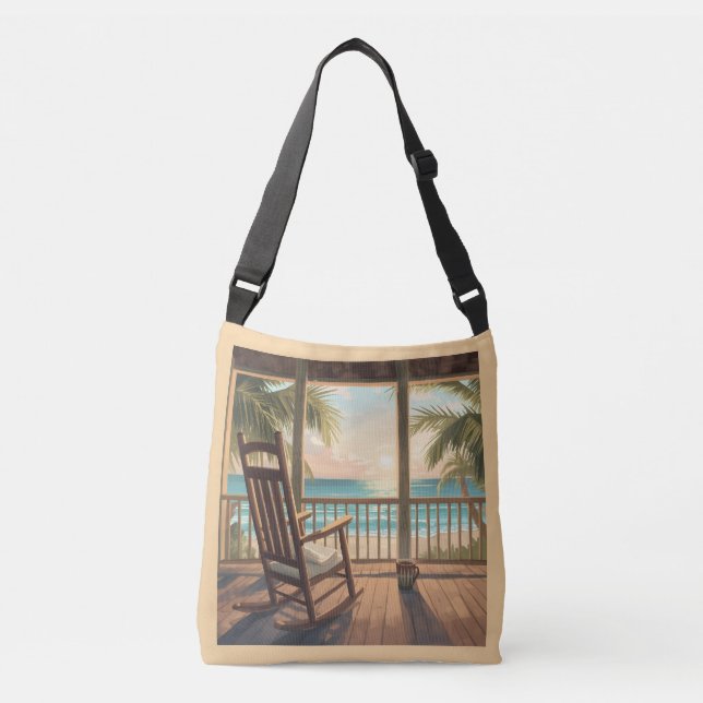 Bolsa Ajustável Jamaica porch life morning (Frente)